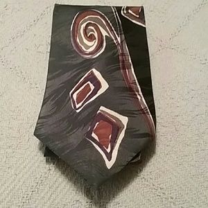 EUC-Chez Roffe New York Silk Neck Tie- 58L